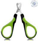 Foodie Puppies Cat Nail Scissors – Stainless Steel Blades, Anti-Slip Ergonomic Handle with Safety Guard, Precision Trimmer for Cats & Small Pets