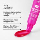 Foxtale Brightening Lip Balm with Peptides, Vitamin C & Hyaluronic Acid (12gm)