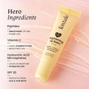 Foxtale Brightening Lip Balm with Peptides, Vitamin C & Hyaluronic Acid (12gm)