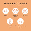 Foxtale Brightening Vitamin C Face Serum With L-Ascorbic Acid And Vitamin E For Glowing Skin (30ml)