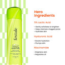 Buy Foxtale Exfoliating Toner with 5% Latic Acid & Niacinamide for Brighter Skin & Tighter Pores (150ml) Online in India