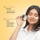 Foxtale Glow Sunscreen SPF 50 PA++++ with Vitamin C & Niacinamide for a Dewy Glow