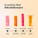 Foxtale Glow Sunscreen SPF 50 PA++++ with Vitamin C & Niacinamide for a Dewy Glow