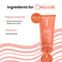 Foxtale Super Glow Face Wash Vitamin C + Papaya Enzyme