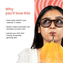 Foxtale Super Glow Face Wash Vitamin C + Papaya Enzyme