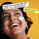 Buy Foxtale Cover Up SPF 70 PA++++ Dewy Sunscreen With Niacinamide + Provitamin B5 + Vitamin E (50ml) Online in India