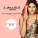Foxtale Ultra Matte SPF 50 PA++++ & Primer (50ml)