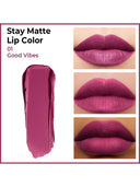 Insight Cosmetics Stay Matte Lipcolor, 12hr Long Lasting & Transferproof (3gm)