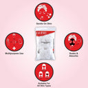 GUBB USA Cotton Balls White For Face Cleansing & Makeup Removal (100pcs)