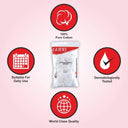 GUBB USA Cotton Balls White For Face Cleansing & Makeup Removal (100pcs)