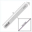 Buy Hair Line Professional Double Sided 80/100 Grit Emery Boards Nail Filer Polisher Shaper Buffer for Natural Acrylic Extension Finger Toe Nails - 12Pcs (HFS041) Online in India