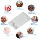 Shop Hair Line Professional Double Sided 80/100 Grit Emery Boards Nail Filer Polisher Shaper Buffer for Natural Acrylic Extension Finger Toe Nails - 12Pcs (HFS041) Online in India Chennai Tamil Nadu / Review