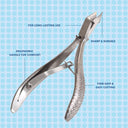 Buy Hair Line Professional Podiatrist Toe Nail Nippers Clipper