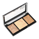 Swiss Beauty Ultra Glow Highlight And Bronzer Palette - 02 (GOLD-BROWN)