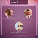 Hilary Rhoda Eyeshadow With Highlighters, Blushes & Contours The Book of Makeup - (Shade 01)
