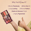 Buy Hilary Rhoda Products at the lowest price from Pixies.in. Check out Hilary Rhoda Let’s Face It Matte & Shimmer Finish Face Palette (Day Spring - 01) - 23.4 g reviews. COD