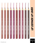 Buy Hilary Rhoda Set Of 10 Smooth Application Lip Definer Long Lasting Lip Liner (9.3gm Each) Online in India