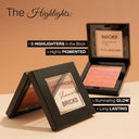 Hilary Rhoda Shimmer Bricks Highlighter Palette (8.1gm)