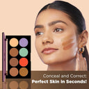Buy Hilary Rhoda Products at the lowest price from Pixies.in. Check out Hilary Rhoda Concealing & Contouring | 8 Shades in Palette (Shade - 3) reviews. COD