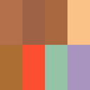 Hilary Rhoda Concealing & Contouring | 8 Shades in Palette (Shade - 1)
