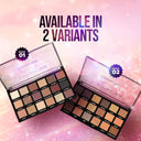 Hilary Rhoda Play N Blend Eyeshadow Palette - 18 Trendy Colours - Shade Day Dreamer 01 (20gm)