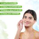 Mamaearth Honey Malai Face Wash with Honey & Malai For Nourishing Glow 100 ml | For all skin types