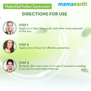 Mamaearth HydraGel Indian Sunscreen SPF 50, with Aloe Vera & Raspberry, for Sun Protection (50gm)