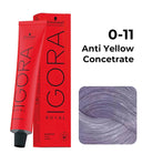 Schwarzkopf Professional Igora Royal Permanent Color Creme (0-11 Anti Yellow Concetnrate)