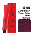 Schwarzkopf Professional Igora Royal Permanent Color Creme (60ml) Igora 5-99 Light Brown Violet