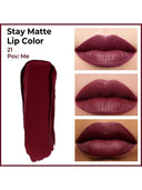 Insight Cosmetics Stay Matte Lipcolor, 12hr Long Lasting & Transferproof (3gm)