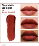 Insight Cosmetics Stay Matte Lipcolor, 12hr Long Lasting & Transferproof (3gm)