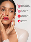 Insight Cosmetics Stay Matte Lipcolor, 12hr Long Lasting & Transferproof (3gm)
