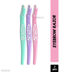 Kai Japan Can Eyebrow Razor For Women  (3Pcs)