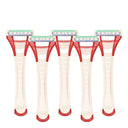 Kai Japan Hibiscus 3 Blade Razor For Women (Pack of 5)