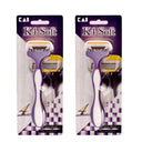 Kai Japan K4 Soft 4 Blade Razor for Women (Pack of 2) - Color Might Vary