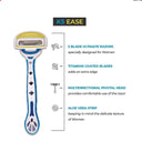 Kai Japan K5 Ease Argan Oil Strips 5 Blades Women Body Razor (1 Pc)