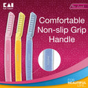 Shop Kai Pretty Face & Eyebrow Razor For Sensitive Skin (3 Pcs) Online in India Chennai Tamil Nadu / Review