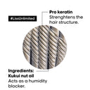 Shop L'Oreal Professionnel Liss Unlimited Shampoo 300ml & Hair Mask 250gm for frizzy hair