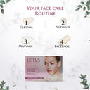 Lotus Radiant Pearl Facial Kit for Lightening & Brightening skin with Pearl dust & Green Tea