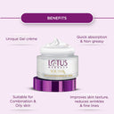 Check out Lotus Herbals YouthRx Anti Ageing Transforming Gel Creme (50gm) reviews