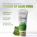Shop Lotus Herbals Active Aloe + Niacinamide Brightening Revival Scrub (100gm) Online in India Chennai Tamil Nadu / Review