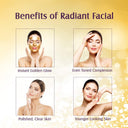 Lotus Herbals RADIANT GOLD Cellular Glow Facial Kit Large (170gm)