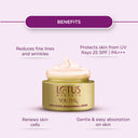 Buy Lotus Herbals Products at the lowest price from Pixies.in. Check out Lotus Herbals YouthRx Anti Ageing Transforming Creme SPF 25 PA+++ (50gm) reviews. COD