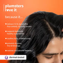 Plum Anti-Dandruff Shampoo with Volcanic Minerals 0.5% Salicylic Acid, 72hr Dandruff & Frizz Control (250ml)