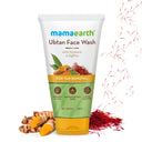 Buy Mamaearth Ubtan Face Wash With Turmeric & Saffron For Tan Removal (150ml) Online in India