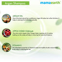 Shop Mamaearth Argan Shampoo with Argan and Apple Cider Vinegar for Frizz-free and Stronger Hair - 250 ml Online in India Chennai Tamil Nadu / Review