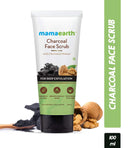 Mamaearth Charcoal Face Scrub For Oily Skin & Normal skin With Charcoal & Walnut (100gm)