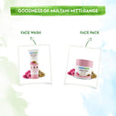 Multani Mitti Face Wash with Multani Mitti & Bulgarian Rose For Oil Control & Acne - 100 ml