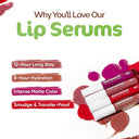 Buy Mamaearth Naturally Matte Lip Serum - Matte Liquid Lipstick with Vitamin C & E Online in India