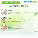 Mamaearth Rose Body Lotion with Rose Water and Milk For Deep Hydration (400ml)